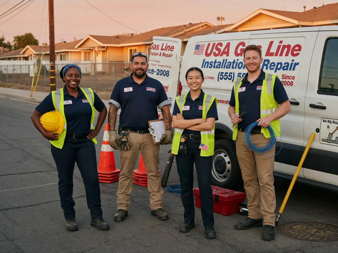 Gas Line Installation company in Osgood, OH